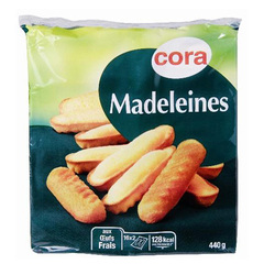 Madeleines longues aux oeufs