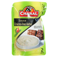 Sauce aux echalotes et fines herbes CHARAL, 120g