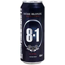 Biere blonde forte U, 8,1°, boite de 50cl