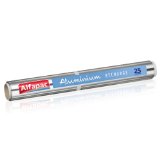 Alfapac - AL25RE - Rouleau Recharge Aluminium - 25 m - Lot de 2