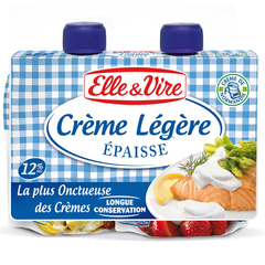 Crème Légère épaisse Elle &Vire 12% Mg - 34cl