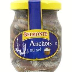 Anchois au sel, semi-conserve,130ml