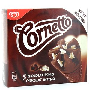 Cornetto standard chocolat x5 -450ml