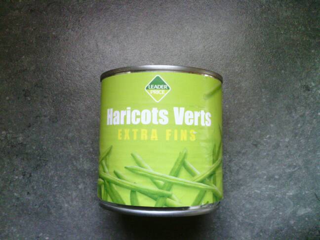 Haricots verts extra fins 220g