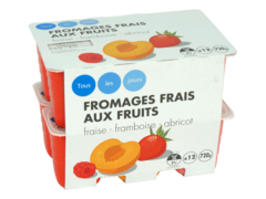 Fromages frais aux fruits * 12