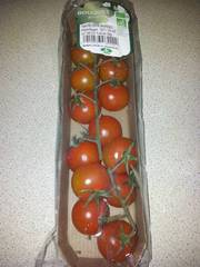 Tomate cerise grappe, Bio, catégorie 2, Espagne, barquette 250g