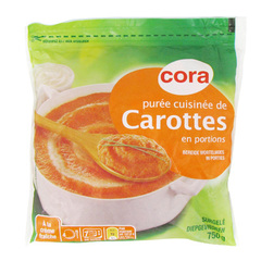 Puree de carottes cuisinee