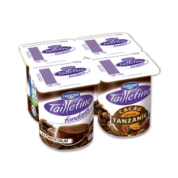 Dessert fondant Taillefine Chocolat 4x125g