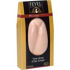 Feyel, Foie gras d'oie entier, la boite de 250 g