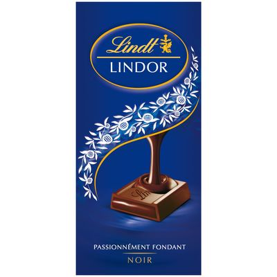 Tablette Lindor - Chocolat Noir, Passionnement Fondant