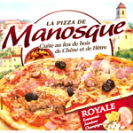 Pizza de manosque, Pizza royale, la boite de 400 gr