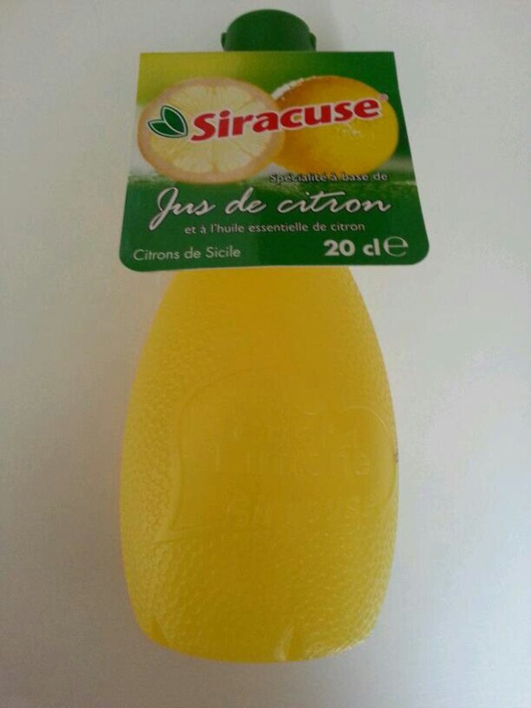 Siracuse jus de citron 20cl