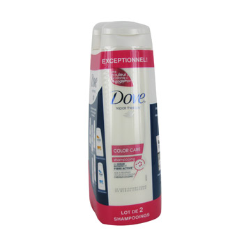 Dove Shampoing color care 2x250ml