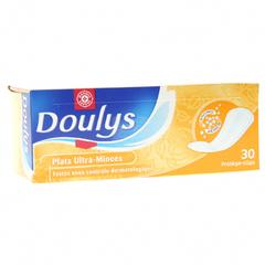 Proteges-slips Doulys plats Ultra-minces x30