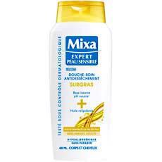 Gel douche soin surgras extra peau sensible MIXA, 400ml