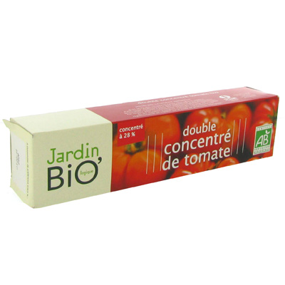 Double concentre de tomate bio JARDIN BIO, 200g
