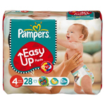 Pampers easy up mid pack maxi change x28 taille 4
