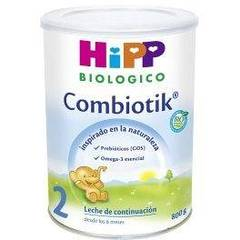 HiPP Biológico - Lait Combiotik 2 Hipp 6m + 800g - 2049-201521-Cad.No.Ma