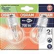 Ampoule sphérique halogène Eco OSRAM, 46W E27, claire, 2 unités sousblister