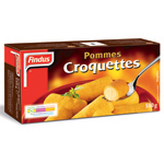 Findus, Pommes croquettes, 2/3 portions, le paquet de 500g