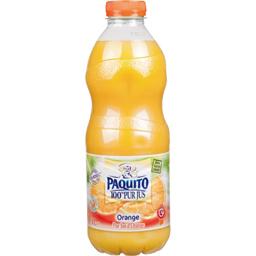 100% pur jus d'orange, sans sucres ajoutes, le bocal,1l