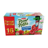 pom'potes pomme/fraise/framboise materne 16x90g