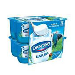 Danone yaourt nature 12x125g