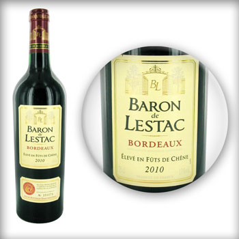 Bordeaux 2010 - Baron de Lestac