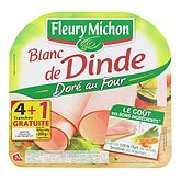 Blanc de dinde Fleury Michon 4 tranches - 200g