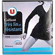 Collant voile ultra r�sistant U COLLECTION, noir, taille 1