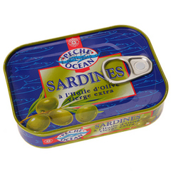 Sardines Peche Ocean Huile olive 135g