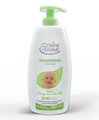 Shampooing tres doux pour bebe CORINE DE FARME, 500ml