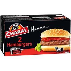 Hamburger Humm CHARAL, 2x130g