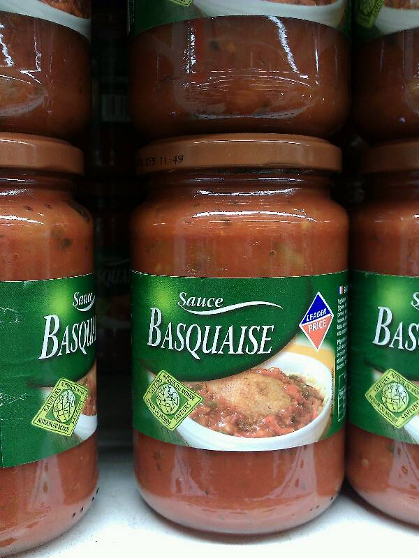 Sauce tomate basquaise 350g