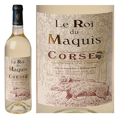 Vin blanc Le Roi du Maquis Corse 75cl