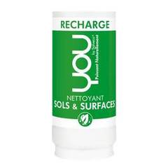 YOU Recharge Nettoyant Sols et Surfaces Tempête de Chlorophylle 100 ml - Lot de 3