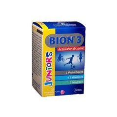 Bion 3 Juniors 30 Comprimés + 7 Comprimés Offerts
