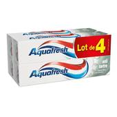 Aquafresh dentifrice anti tartre 4x75ml