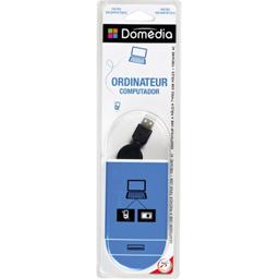 Domédia, Adaptateur USB A mâle/4 types USB mâles + Fire Wire 4 C, l'adaptateur