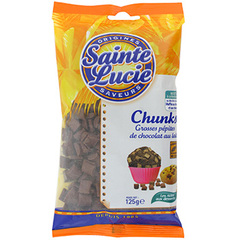 Chuncks-pepites Sainte Lucie Chocolat au lait 125g