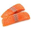 Suprême de saumon frais, Salmo salar, élevé en Norvège, barquette 300g 300 g