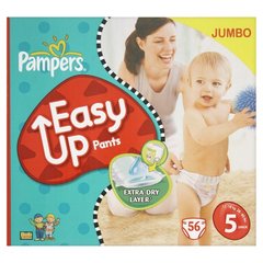 Pampers easy up jumbo junior change x56 taille 5