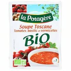 La Potagère bio soupe toscane tomate basilic vermicelles 1l