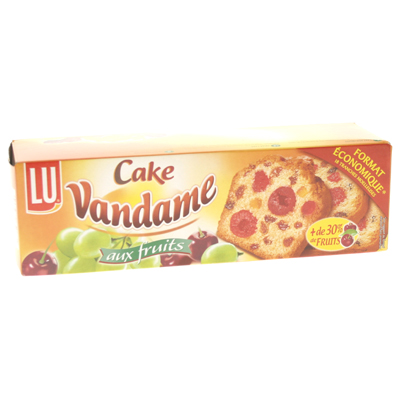 Lu Vandame cake aux fruits 500g