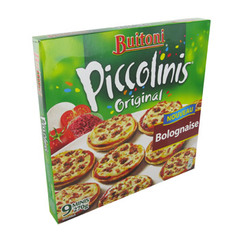 Piccolinis - Minis pizza bolognaise - 9 minis pizzas