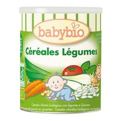Cereales infantiles instantanees aux legumes BABYBIO, des 6 mois, 250g