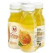 Pur jus orange avec pulpe réfrigéré U, 4 bouteilles de 250ml