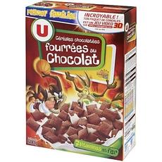 Cereales chocolatee fourrees U, 600g