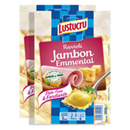 Lustucru raviolis au jambon fromage 2x300g