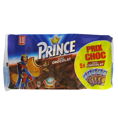 Biscuits Prince Lu Chocolat 5x300g